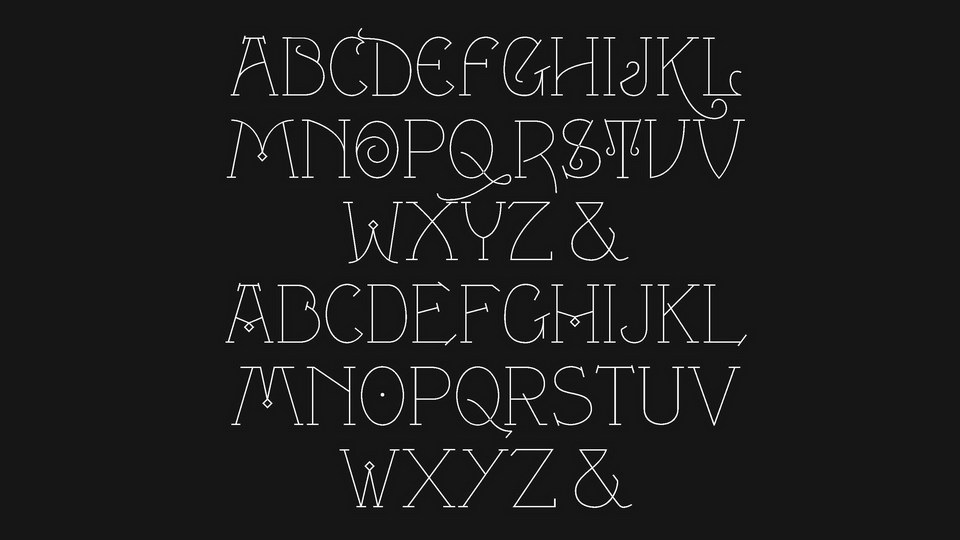 Victorianna Typeface
