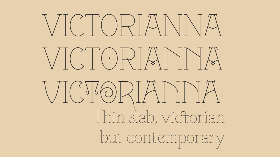 Victorianna Typeface