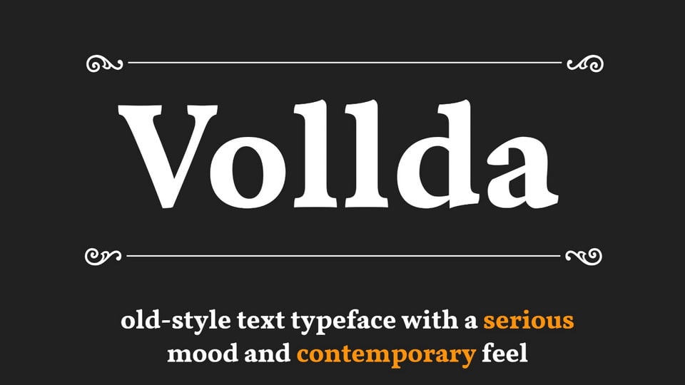 Vollda Font
