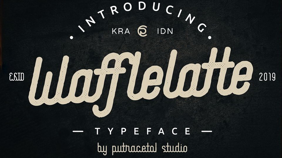 Waffle Latte Font