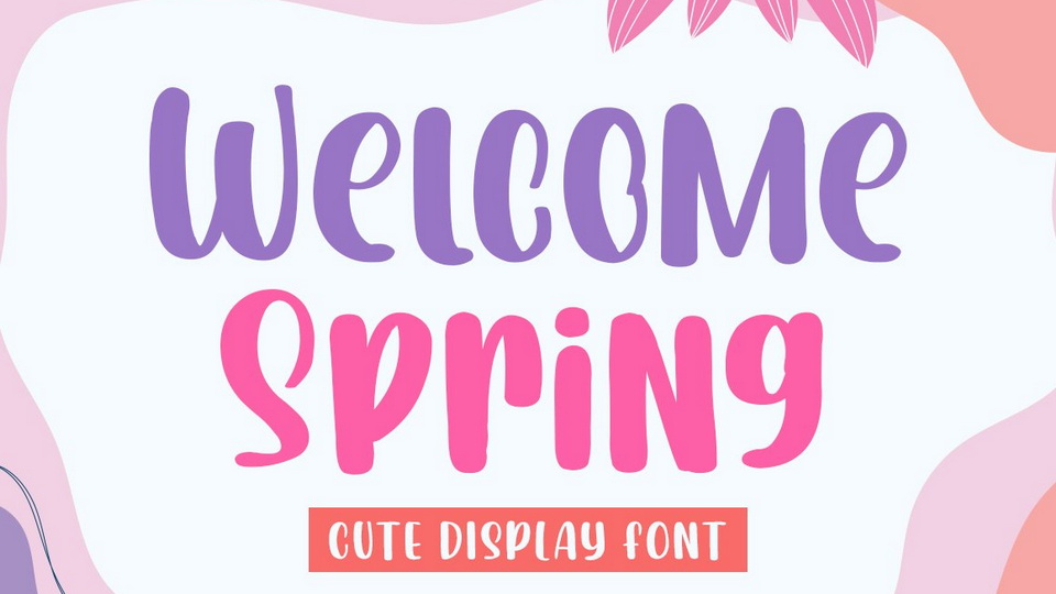 Welcome Spring Font