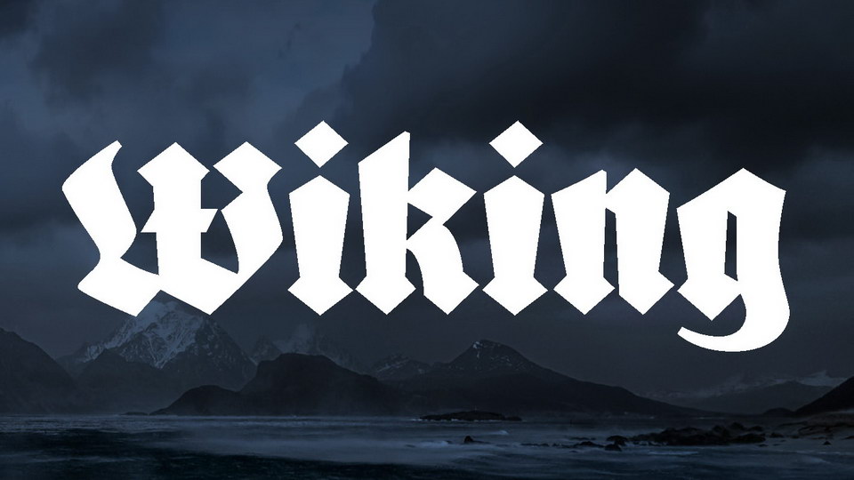 FDI Wiking Font