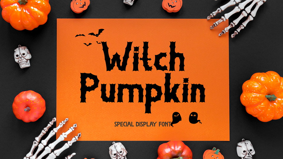 Witch Pumpkin Fon