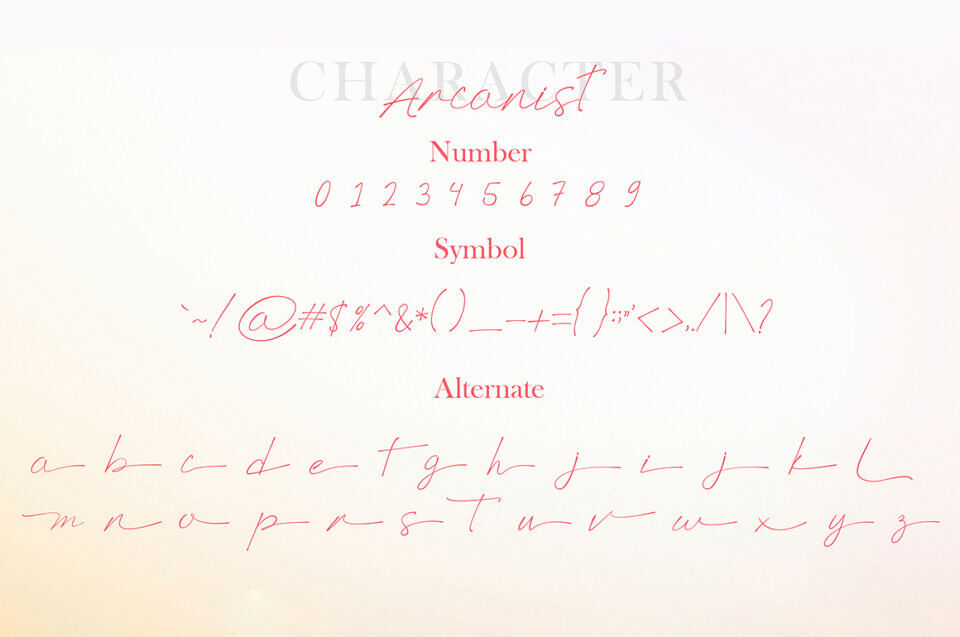 Arcanist Font