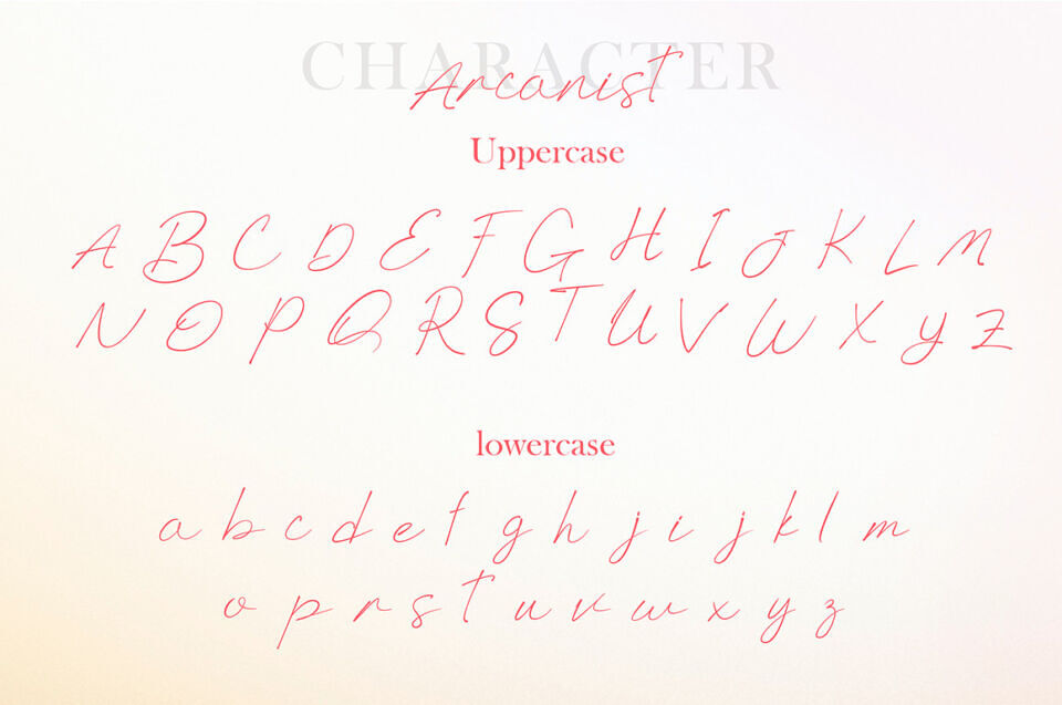 Arcanist Font
