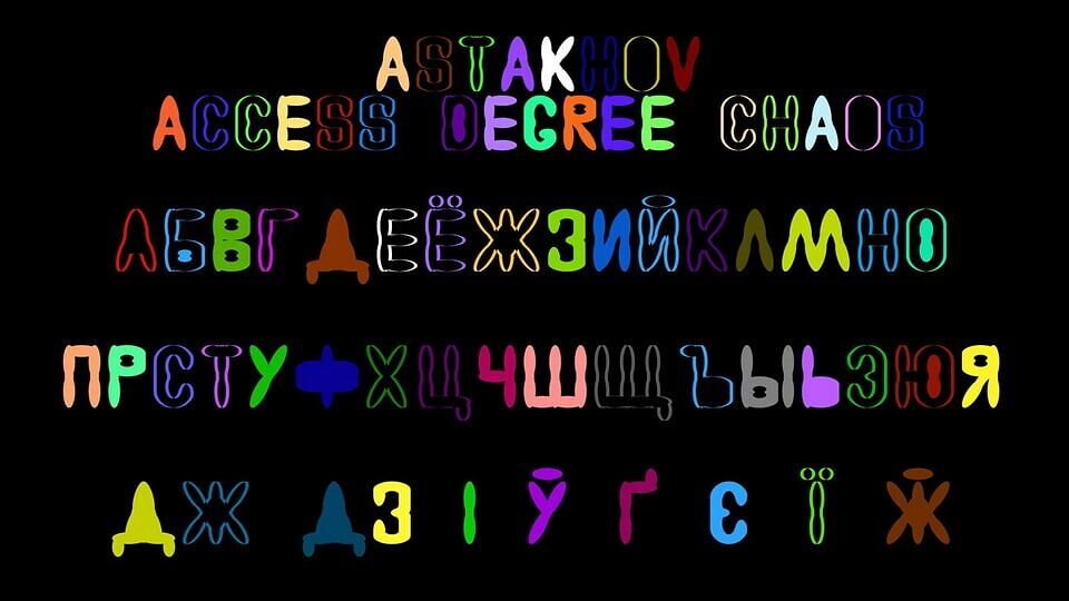 Astakhov Access Degree Font