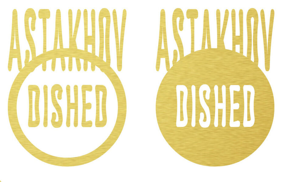 Astakhov Dished Font