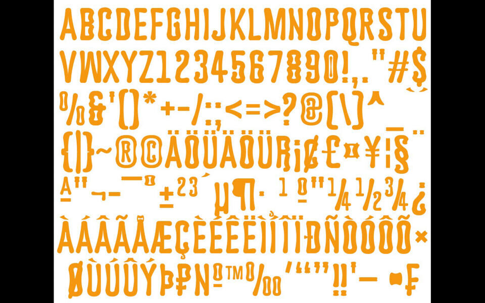 Astakhov Dished Font