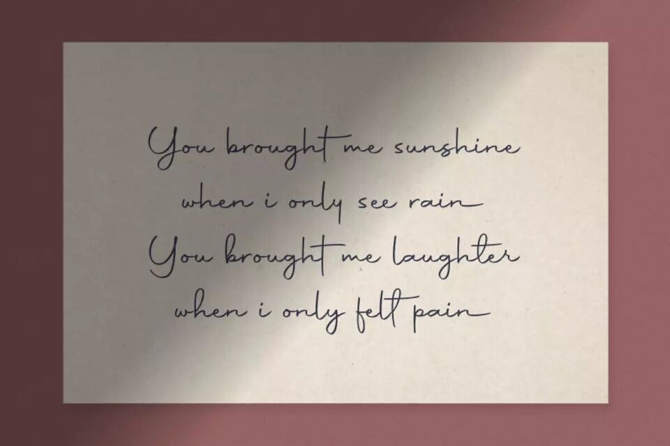Autography Font