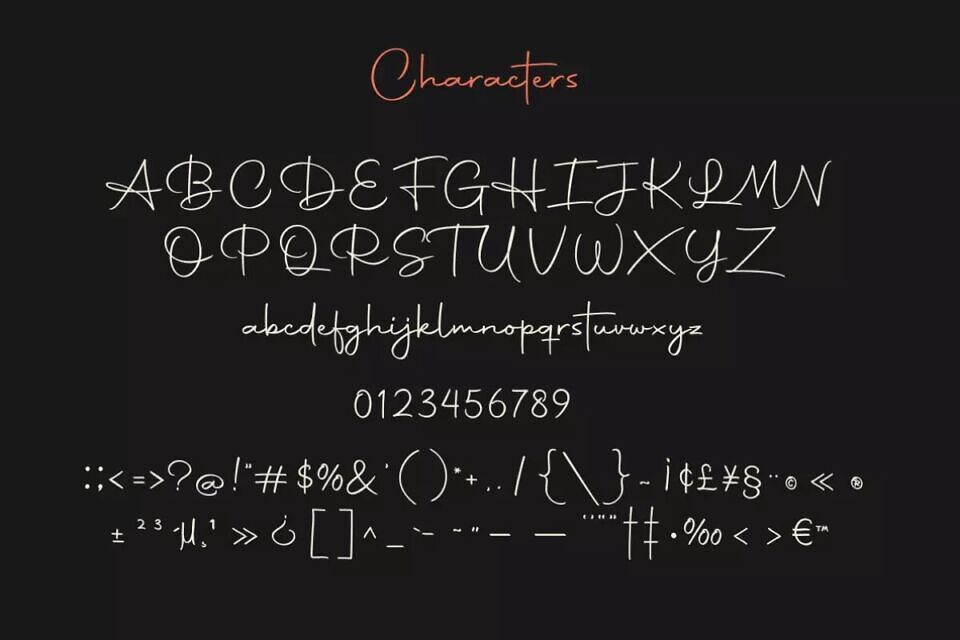 Autography Font