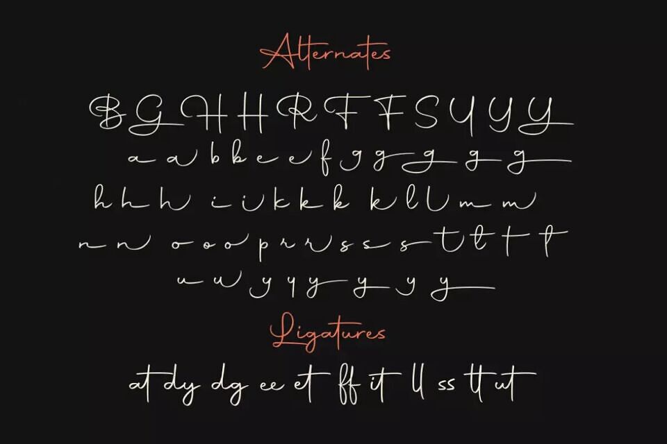 Autography Font