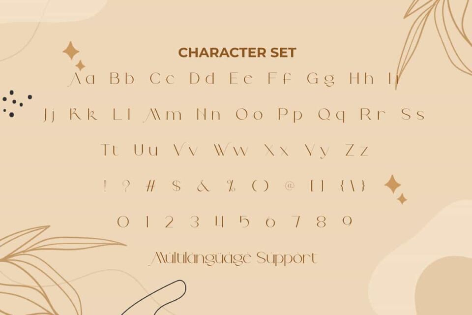 Backcrose Font