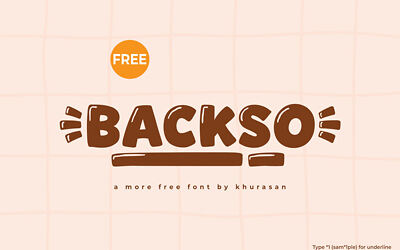 Backso Font (3)