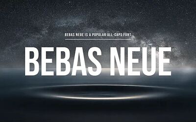 Bebas Neue Font