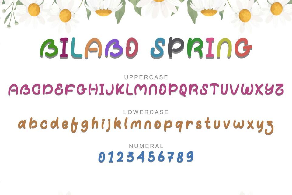 Bilabo Spring Font