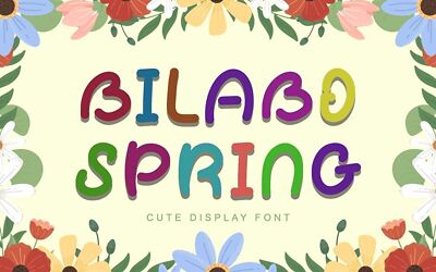 Bilabo Spring Font (4)