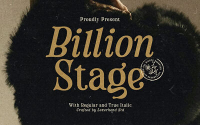 Billion Stage Font (1)