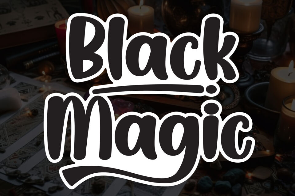 Black Magic Font
