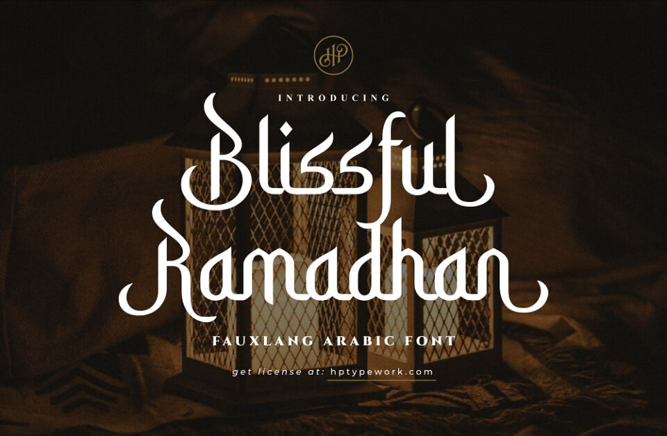 Blissful Ramadhan Font