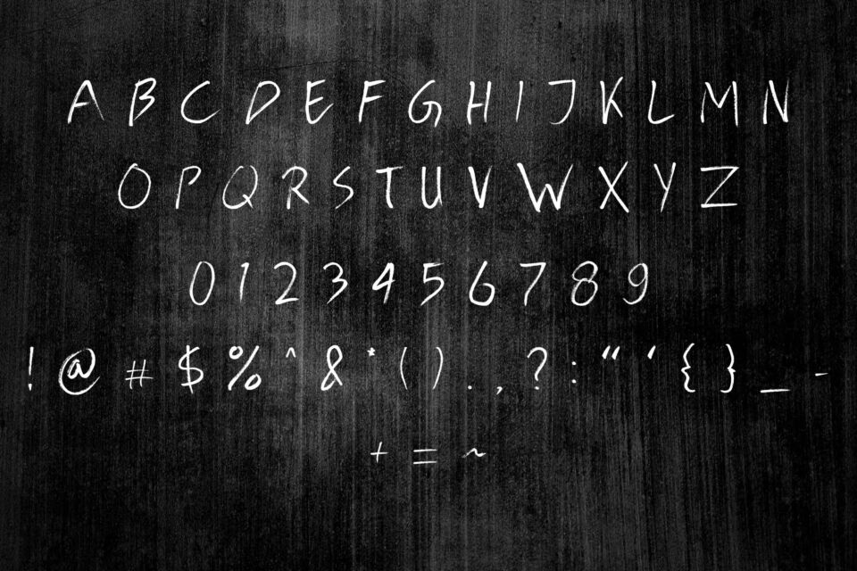 Bloody Mary Font