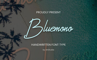 Bluemono Font (7)