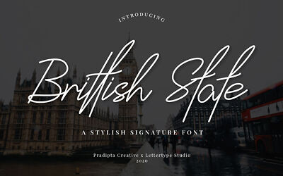 British State Font (5)