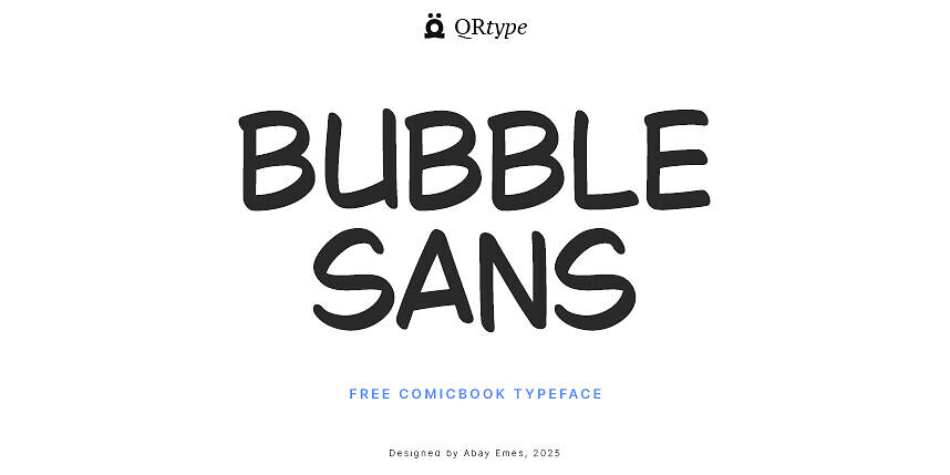 Bubble Sans Font