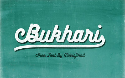 Bukhari Script Font (5)