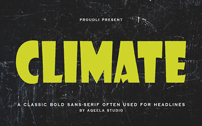 Climate Font (5)