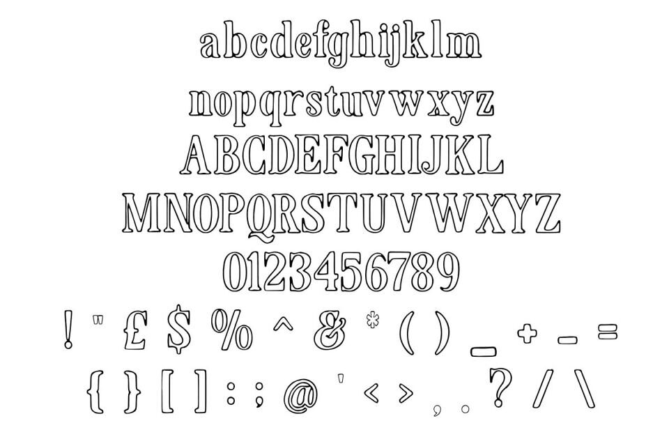 Color Me Happy Font