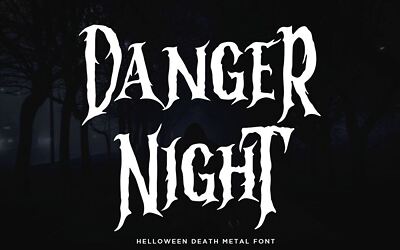 Danger Night Font