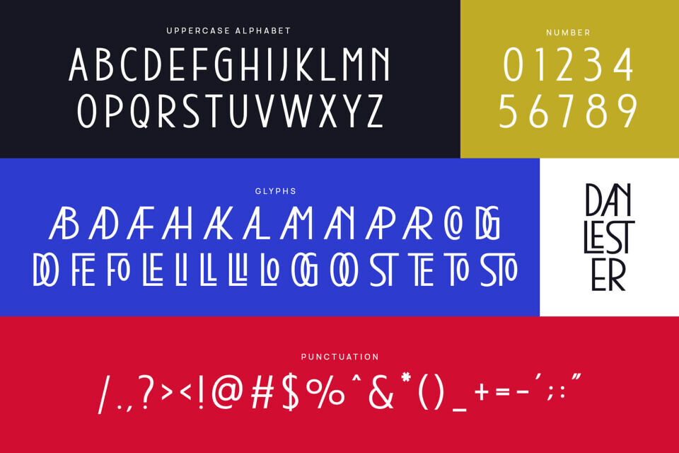 Danlester Font