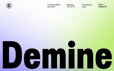 Demine Font (7)