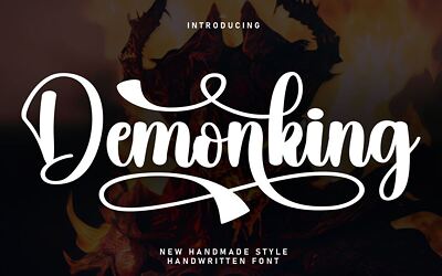 Demonking Font (3)