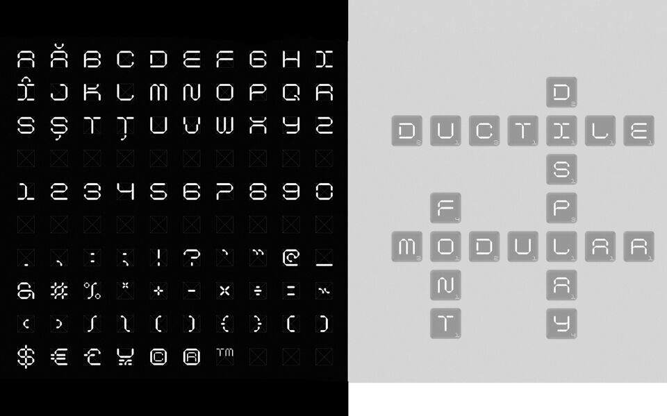 Ductile Display Font