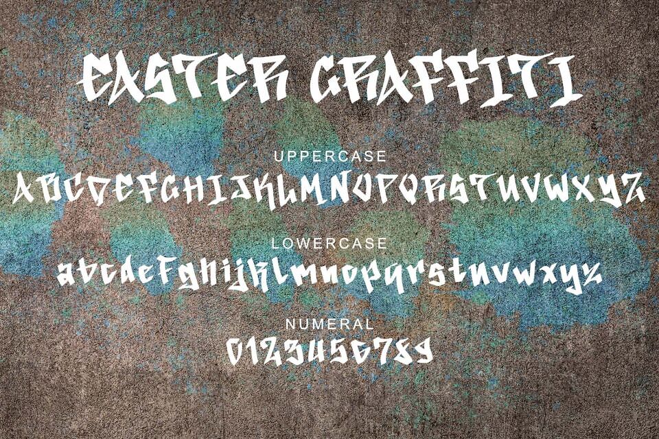 Easter Graffiti Font