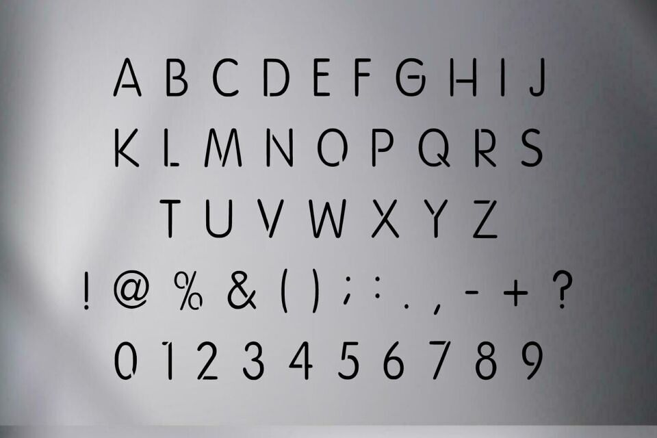 Escape Font