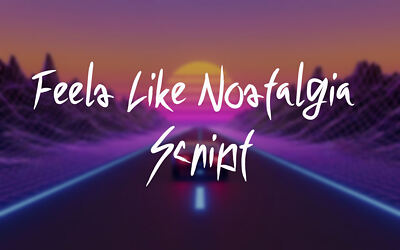 Feels Like Nostalgia Script Font (2)