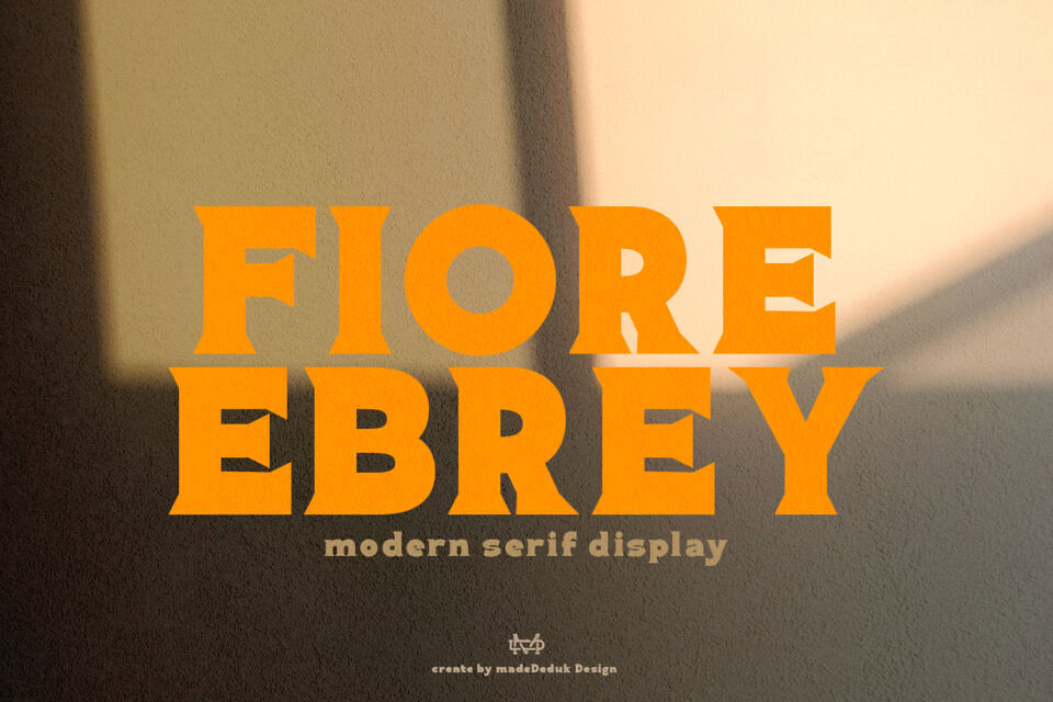 Fiore Ebrey Font