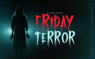 Friday Terror Font