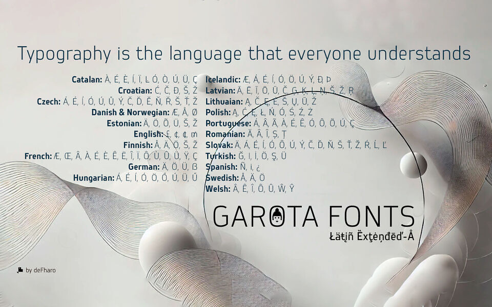Garota Caps Sans Font