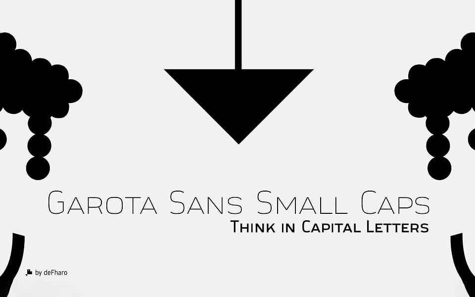 Garota Caps Sans Font