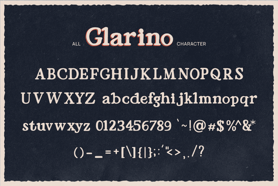Glarino Font