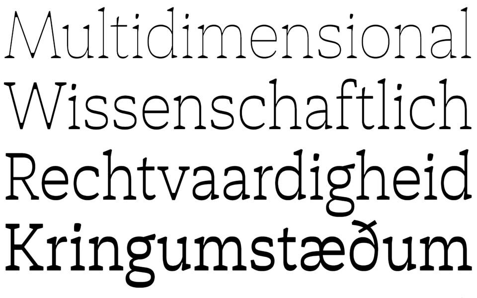HD Sinar Typeface
