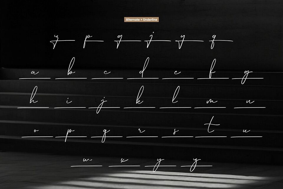Hamburg Signature Font