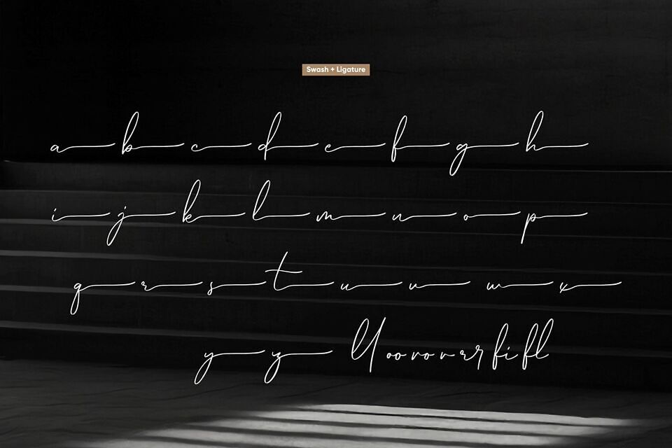 Hamburg Signature Font
