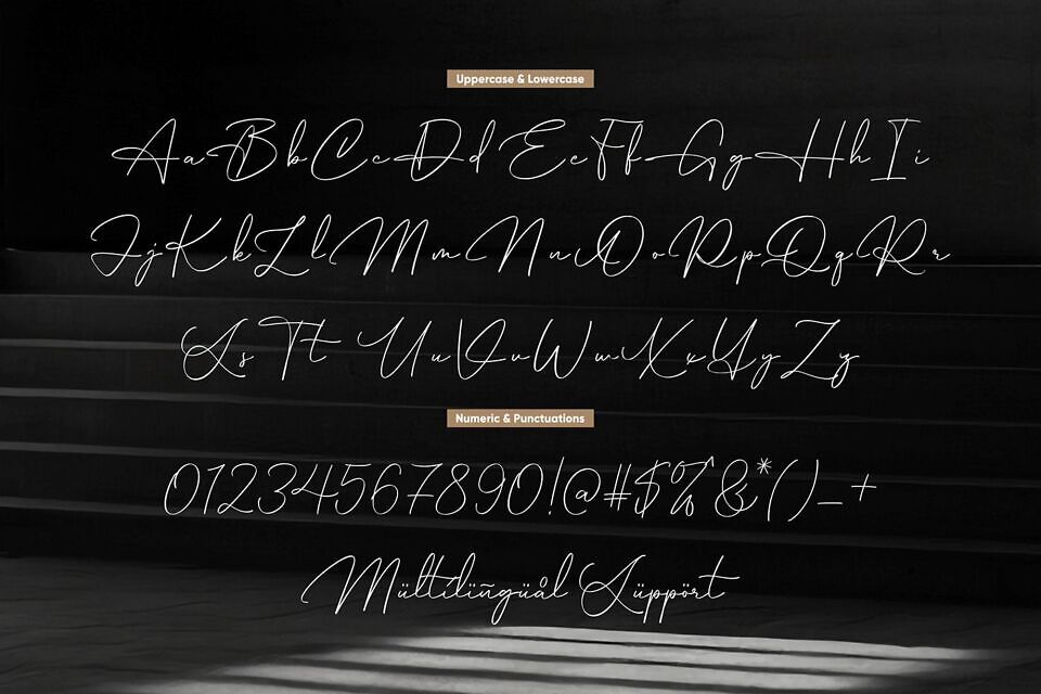 Hamburg Signature Font