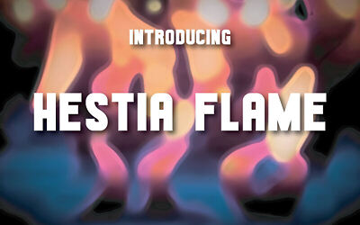 Hestia Flame Font