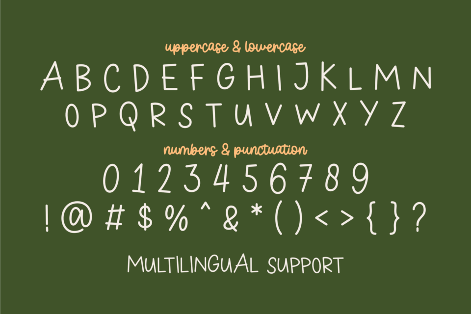 Holiday Bakery Font