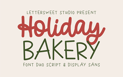 Holiday Bakery Font (6)